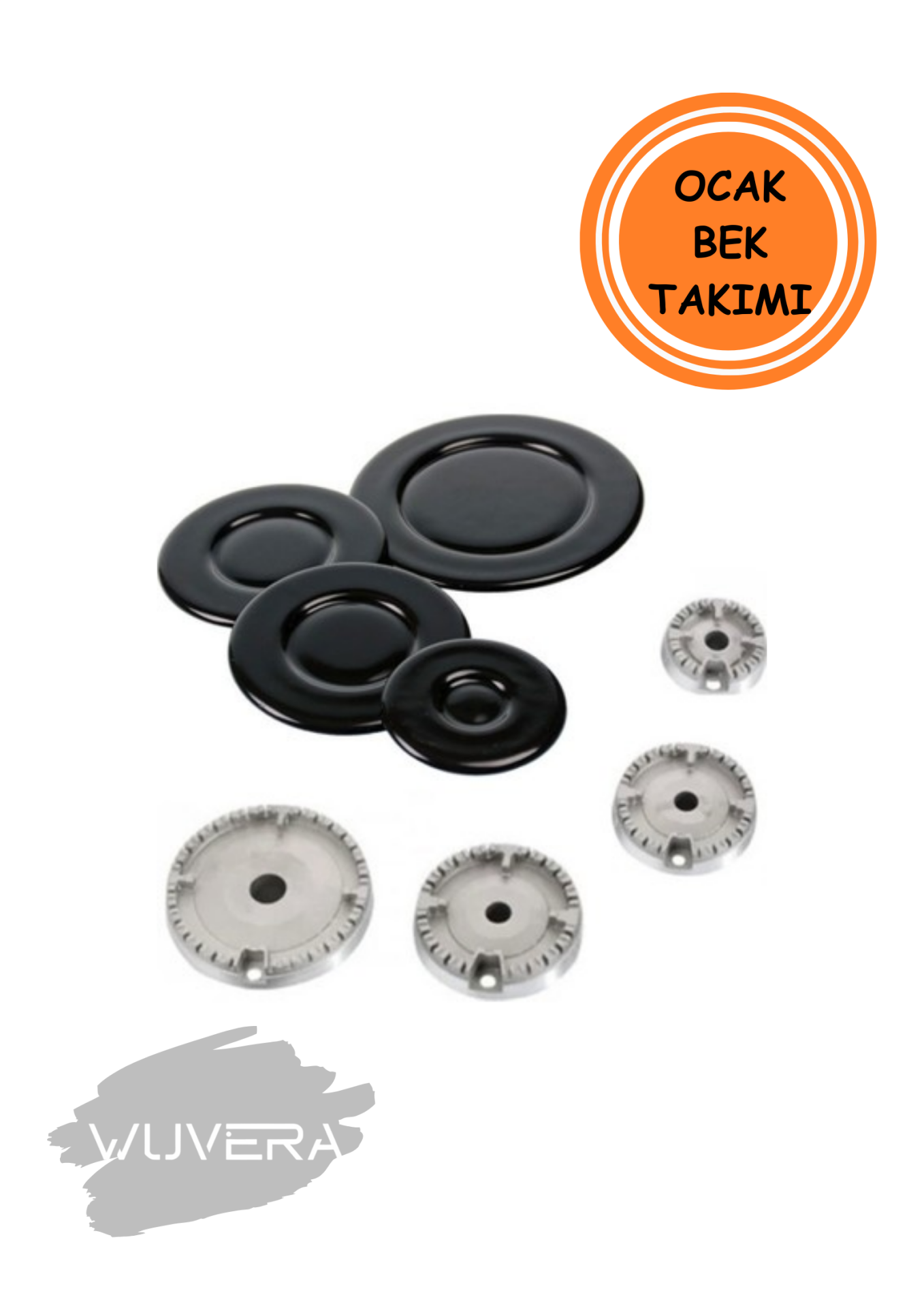 Wuvera Fırınlı Ocak Bek Takımı – Universal Uyumlu Pratik ve Dayanıklı Çözüm