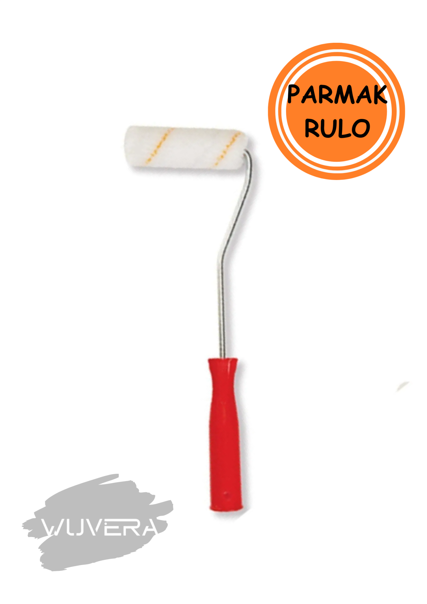 WUVERA Saten Ve Yağlı Boya Parmak Rulosu 10 Cm