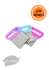 Wuvera Şekilli Sebze ve Meyve Dilimleyici – Pratik ve Eğlenceli Mutfak Aksesuarı