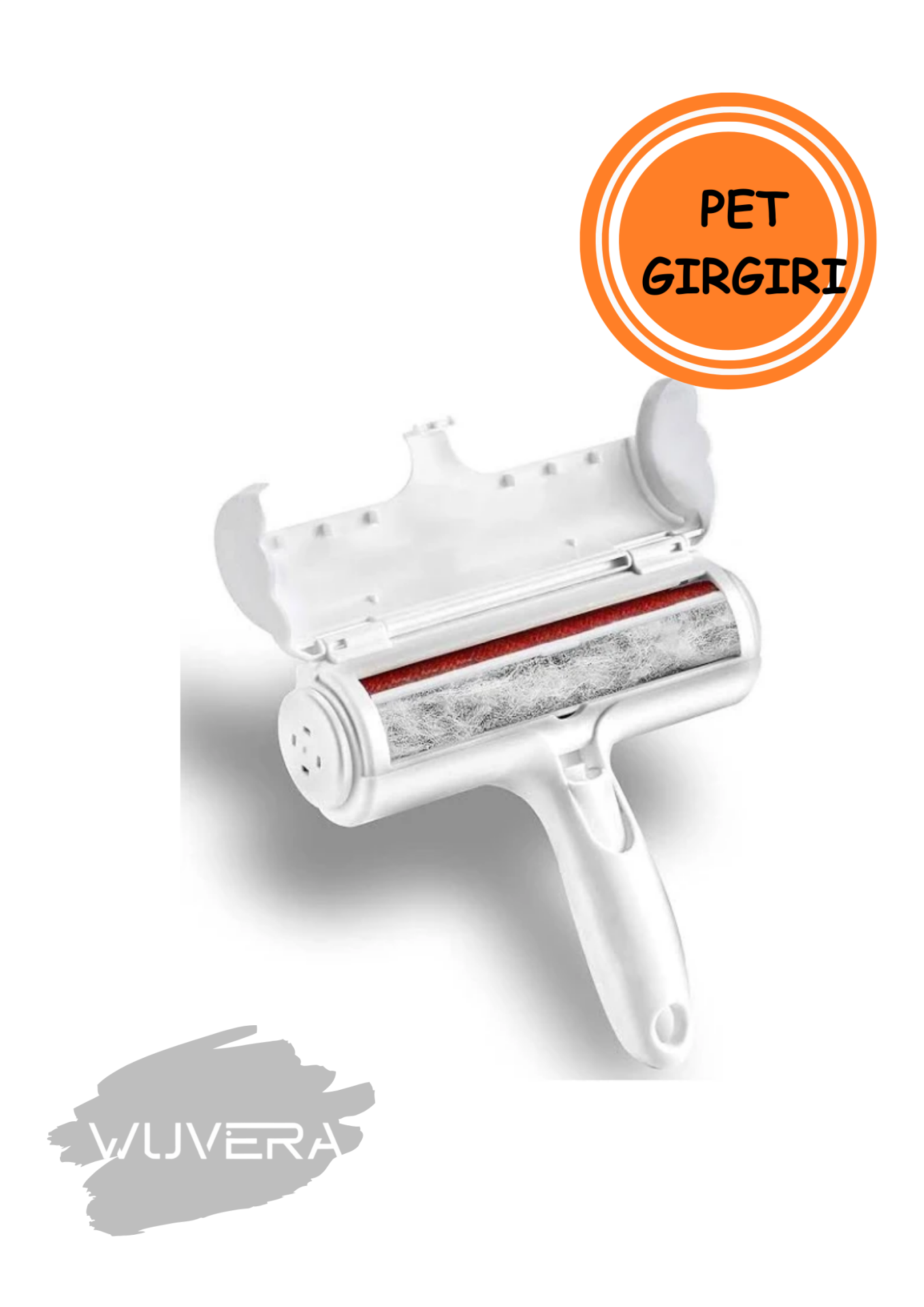 Wuvera Tüy, Toz ve Kıl Toplayıcı Hazneli Girgir – Pratik ve Etkili Temizlik Çözümü