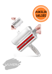 Wuvera Tüy, Toz ve Kıl Toplayıcı Hazneli Girgir – Pratik ve Etkili Temizlik Çözümü