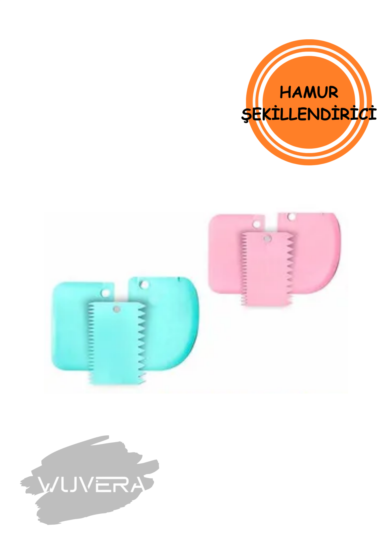 Wuvera Hamur Kesme, Sıyırma ve Kazıma Aparatı – Pratik ve Çok Yönlü Mutfak Yardımcısı