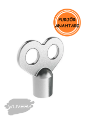 Wuvera Radyatör Petek Havlupan Pürjör Hava Alma Anahtarı – Isınma Sisteminizin Verimliliğini Artırın!