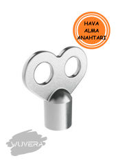 Wuvera Radyatör Petek Havlupan Pürjör Hava Alma Anahtarı – Isınma Sisteminizin Verimliliğini Artırın!