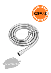 Wuvera Gri Paslanmaz Kopmaz Patlamaz Kaliteli PVC Duş Hortumu – Dayanıklılık ve Konfor Bir Arada!