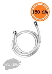 Wuvera Gri Paslanmaz Kopmaz Patlamaz Kaliteli PVC Duş Hortumu – Dayanıklılık ve Konfor Bir Arada!