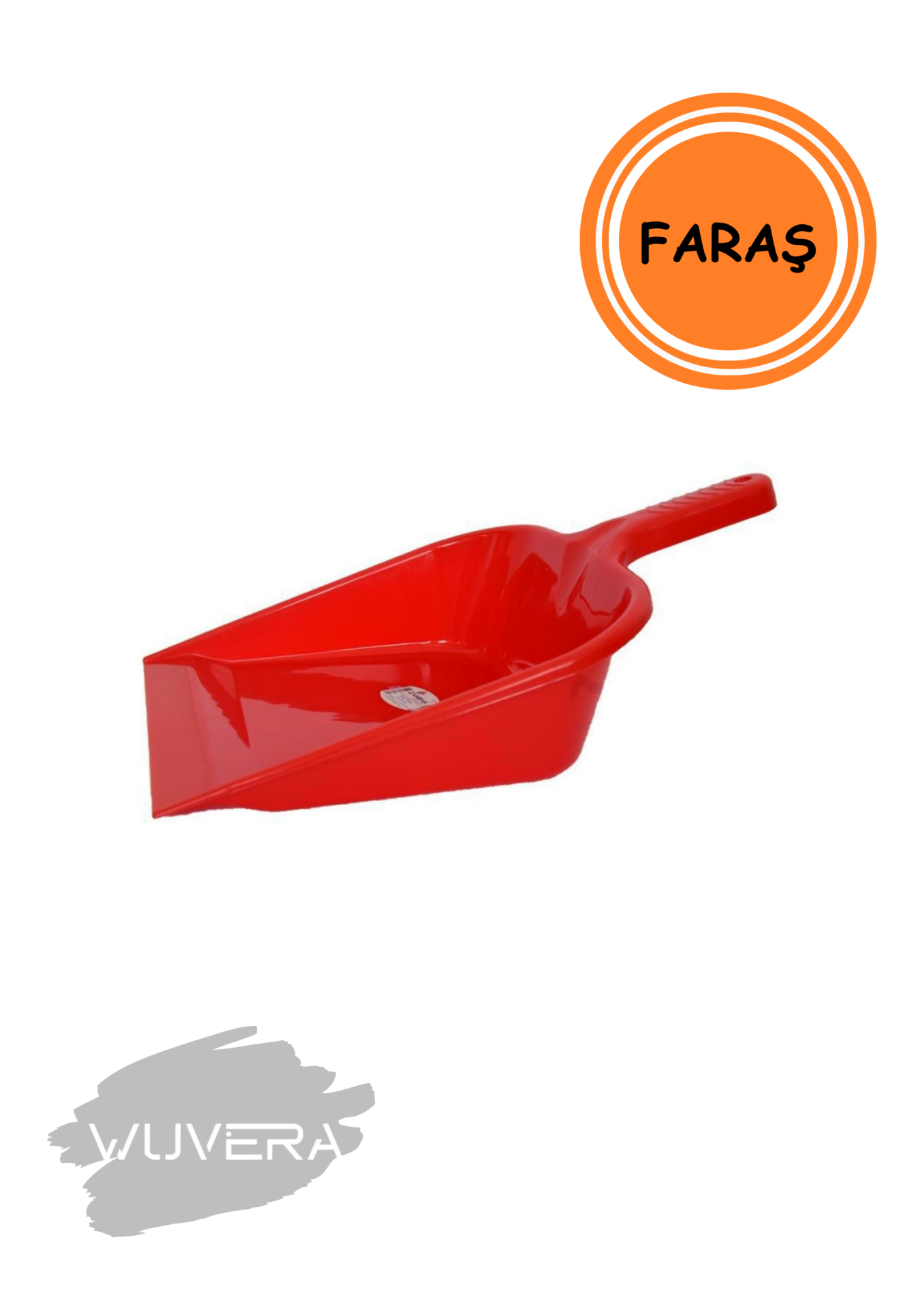 Wuvera Plastik Renkli Faras Kürek Toz Alıcı (Silikon Uçlu) – Pratik ve Renkli Temizlik Çözümü!