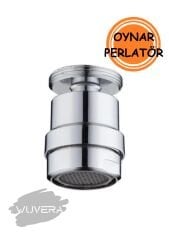 Wuvera Diş Dişli Oynar Başlıklı Tasarruflu Perlator - Su Tasarruflu, Kolay Kurulumlu (TOPTAN SATIŞ)