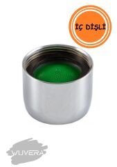 Wuvera Batarya Musluk Ucu Perlatör Süzeği - İç Dişli, Su Tasarruflu, Kolay Kurulumlu (TOPTAN SATIŞ)