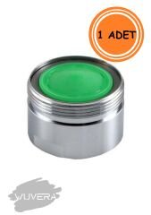 Wuvera Batarya Musluk Ucu Perlatör Süzeği - Dış Dişli, Su Tasarruflu, Kolay Kurulumlu (TOPTAN SATIŞ)