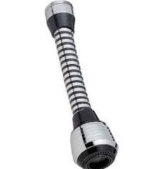 Wuvera Turbo Flex Plastik Hortumlu Esnek Ayarlanabilir Musluk Başlığı - 2 Aşamalı, Su Tasarruflu, Kolay Kurulumlu (TOPTAN SATIŞ)