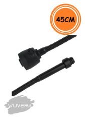 Wuvera Oynar Başlıklı Siyah Esnek Boru Çift Fonksiyonlu Mutfak Lavabo Musluk Başlığı - Su Tasarruflu, Kolay Kurulumlu (TOPTAN SATIŞ)