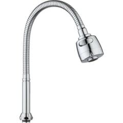 Wuvera Oynar Başlıklı 2 Krom Kubar Fonksiyonlu Spiral Musluk Başlığı - Su Tasarruflu, Kolay Kurulumlu (TOPTAN SATIŞ)