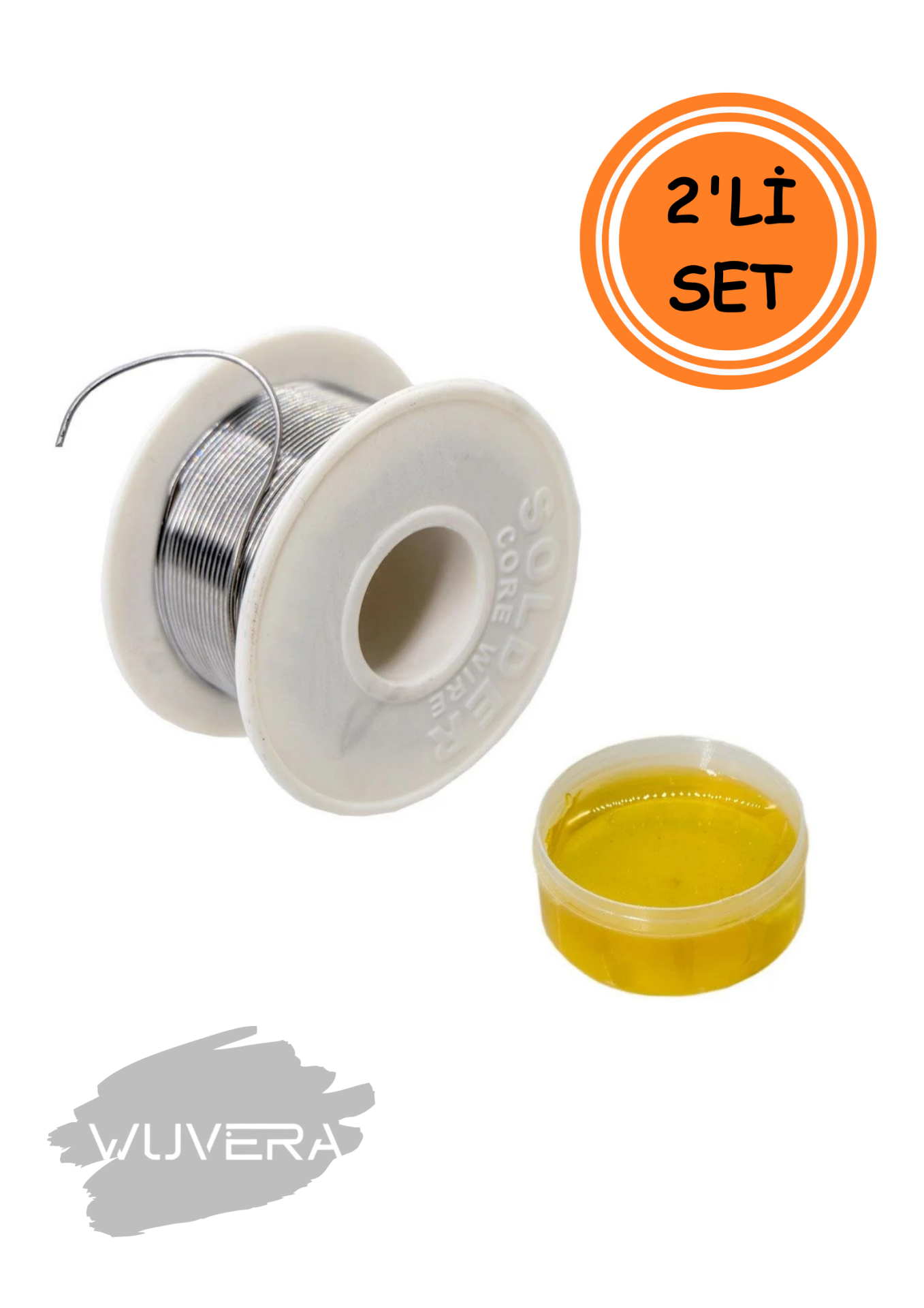 Wuvera Pastalı Lehim Teli – Elektronik ve Tamirat İşleriniz İçin Güvenilir Çözüm!