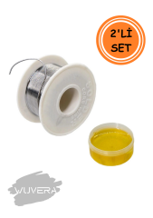 Wuvera Pastalı Lehim Teli – Elektronik ve Tamirat İşleriniz İçin Güvenilir Çözüm!