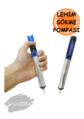 Wuvera Lehim Pompası – Havya Pompası (Lehim Sökme Pompası) – Elektronik Tamirleriniz İçin Pratik Çözüm!