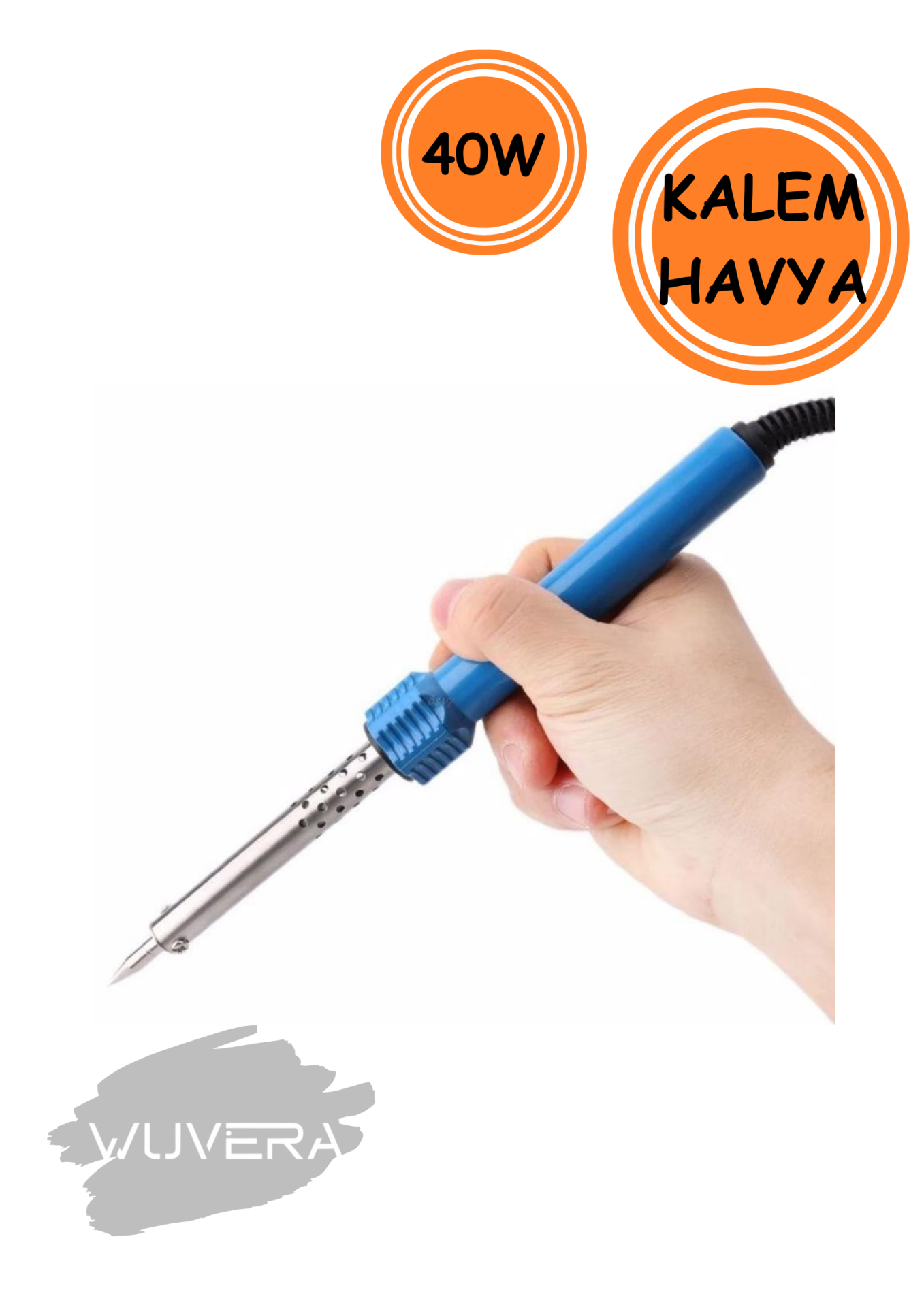 Wuvera Profesyonel Kalem Havya Lehim Makinesi 40 W – Elektronik ve Tamirat İşleriniz İçin Üstün Performans!