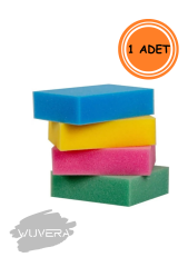 Wuvera Sıva Süngeri – Kalın Sünger & Oto Yıkama Süngeri (1 Adet) – Çok Amaçlı Dayanıklı Çözüm!