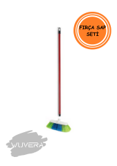 Wuvera Saplı Yer Fırçası – Derinlemesine Temizlik İçin Profesyonel Çözüm!