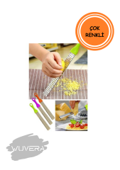 Wuvera Uzun Limon Peynir Sarımsak Rendesi – Mutfakta Pratik ve Versatil Çözüm!