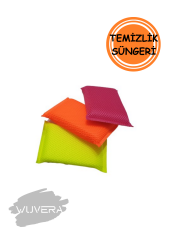 Wuvera Sihirli Sünger 3'lü - Leke Çıkarma ve Hijyenik Temizlikte Profesyonel Performans