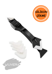 Wuvera 3'ü 1 Arada Aparat | Derz Temizliği, Silikon Sıyırma ve Uygulamada Pratik ve Dayanıklı Çözüm