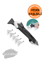 Wuvera 3'ü 1 Arada Aparat | Derz Temizliği, Silikon Sıyırma ve Uygulamada Pratik ve Dayanıklı Çözüm