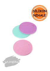 Wuvera Silikon Nihale Petek Desenli | Sıcak Tencere ve Tavalar için Dekoratif ve Güvenli Çözüm