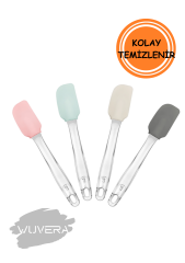 Wuvera Silikon Spatula 21 cm | Profesyonel Mutfak Performansı ve Sağlıklı Pişirme