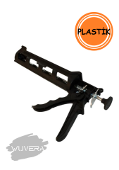 Wuvera Soğuk Silikon Tabancası Plastik Kırmızı | Hızlı, Güvenli ve Pratik Yapıştırma Performansı