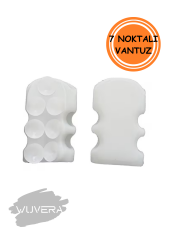 Wuvera 7 Vantuzlu Su Geçirmez Banyo Duş Başlığı Askısı – Dayanıklı ve Pratik Çözüm!