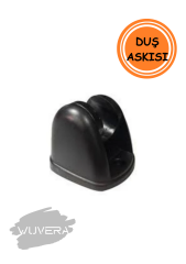 Wuvera Siyah Mafsal Duş Başlığı Hortum Askısı – Banyonuzda Şıklık ve Pratiklik Bir Arada!