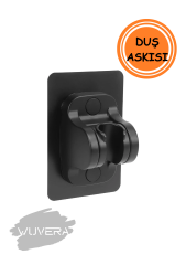 Wuvera Kendinden Yapışkanlı Duş Askısı – İki Askılı Güçlü Mafsal ile Pratik Çözüm!