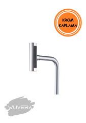Wuvera 4 Fonksiyonlu 360° Dönebilen Şelale Basınçlı Musluk Başlığı