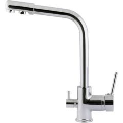 Wuvera 3 Yollu Arıtmalı Krom Mutfak Bataryası – Sağlık ve Tasarım Bir Arada