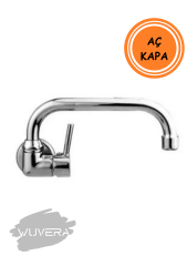 Wuvera Duvardan Tekli Mix Batarya – Minimal Tasarım, Maksimum Dayanıklılık