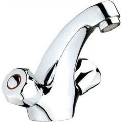 Wuvera Kartal Lavabo Bataryası – Çift Çıkışlı, Pirinç Gövde & Dayanıklı Tasarım