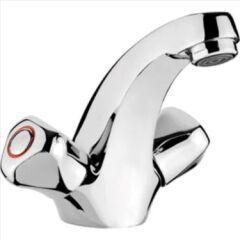 Wuvera Kartal Lavabo Bataryası – Çift Çıkışlı, Pirinç Gövde & Dayanıklı Tasarım