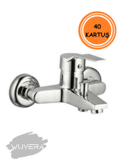 Wuvera 40 Kartuşlu Spectra Model Banyo Bataryası – TSE Belgeli, Pirinç Gövde & Krom Kaplama