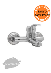 Wuvera Galaxy Serisi TSE Belgeli Banyo Bataryası – 40 mm Kartuş, %100 Pirinç Gövde & Krom Kaplama