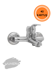 Wuvera Galaxy Serisi TSE Belgeli Banyo Bataryası – 40 mm Kartuş, %100 Pirinç Gövde & Krom Kaplama