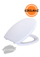 WUVERA Kolay Kurulum Beyaz Klozet Kapağı