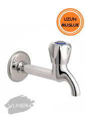 Wuvera TSE Belgeli Uzun Musluk – 1/2” Dişli Bağlantılı Pirinç Gövde
