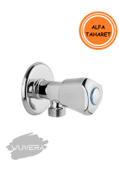 Wuvera Alfa Taharet Musluğu – Polisajlı Parlak Gövde, 1/2” Duvar Bağlantı & Tek Girişli