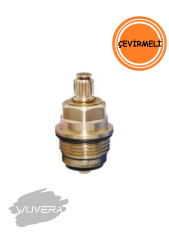 Wuvera 1/2” Çevirmeli Musluk Salmastrası – Pirinç Gövde, Sızdırmaz Conta & Pratik Montaj