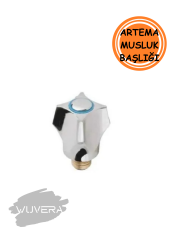 Wuvera Artema Model Musluk Başlığı – Zamak Gövde, Salmastralı, Yedek Parça