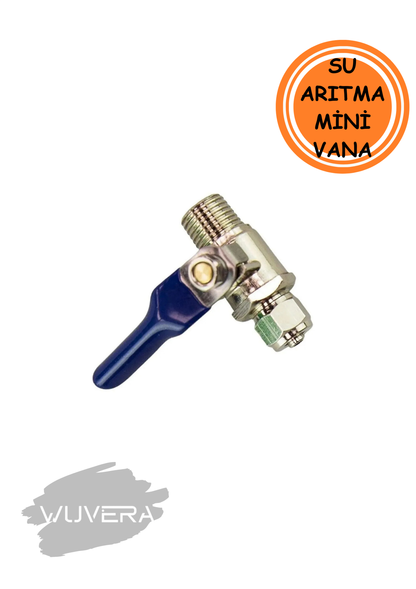 Wuvera Mini Su Arıtma Vanası – Pirinç Gövde, Kompakt Tasarım & Sızdırmaz Performans