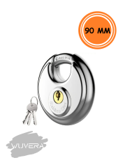 Wuvera Oval 90 mm Kilit – Güvenliği Ciddiye Alanlar İçin