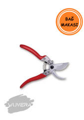 Wuvera Çelik Ağızlı Bağ Budama Makası – Keskin ve Ergonomik Budama Yardımcınız