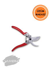 Wuvera Çelik Ağızlı Bağ Budama Makası – Keskin ve Ergonomik Budama Yardımcınız